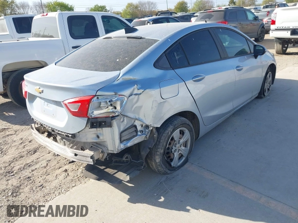 2017 Chevrolet Cruze LS with VIN 1G1BC5SM9H7128066, listed as a IAAI auction lot 41815889 with 133,899 mi miles and . Bid and sale history available at DreamBid. Image 4.