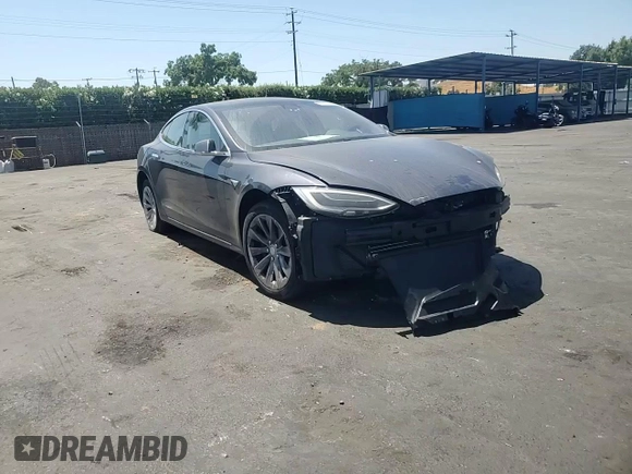 2018 Tesla Model S 75D with VIN 5YJSA1E25JF243778, listed as a Copart auction lot 63118345 with 23,356 mi miles and Salvage title. Bid and sale history available at DreamBid. Image 13.