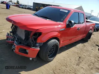 2020 Ford F-150 XL z VIN 1FTFX1E40LFA00735, wystawiony jako Copart lot #64605344 z przebiegiem 161 136 mil mil oraz Szkoda całkowita • Salvage title. Historia ofert i sprzedaży dostępna na DreamBid. Obrazek 1.