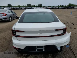2023 Polestar 2 with VIN YSMED3KA0PL146655, listed as a Copart auction lot 58602544 with 16,412 mi miles and Clean Title. Bid and sale history available at carsss.com. Image 6.