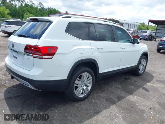 2019 Volkswagen Atlas SE with VIN 1V2WR2CA4KC509962, listed as a IAAI auction lot 42147840 with 67,557 mi miles and . Bid and sale history available at DreamBid. Image 4.