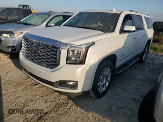 2019 GMC Yukon XL Denali with VIN 1GKS1HKJXKR266431, listed as a Copart auction lot 76197354 with 21,674 mi miles and Non Repairable. Bid and sale history available at carsss.com. Image 1.