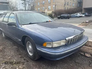 1995 Chevrolet Caprice Classic with VIN 1G1BL82P7SR137341, listed as a Copart auction lot 47061785 with 122,017 mi miles and Salvage Title. Bid and sale history available at carsss.com. Image 1.