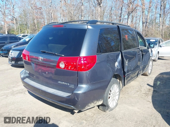 2008 Toyota Sienna LE with VIN 5TDBK23CX8S015134, listed as a IAAI auction lot 41589751 with 108,886 mi miles and . Bid and sale history available at DreamBid. Image 4.