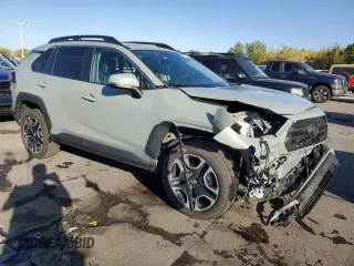 2019 Toyota RAV4 Adventure with VIN 2T3J1RFV3KC008618, listed as a Copart auction lot 74594424 with 41,722 mi miles and Salvage title. Bid and sale history available at DreamBid. Image 4.