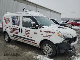 2015 Ram ProMaster City Cargo Tradesman with VIN ZFBERFAT5F6A63517, listed as a Copart auction lot 43895155 with 238,462 mi miles and Salvage Title. Bid and sale history available at carsss.com. Image 4.