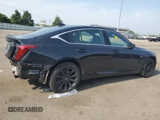 2020 Cadillac CT5 Luxury with VIN 1G6DX5RK7L0151598, listed as a Copart auction lot 60671375 with 82,151 mi miles and Salvage title. Bid and sale history available at DreamBid. Image 3.