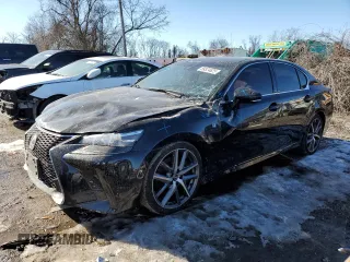 2016 Lexus GS 350 with VIN JTHBZ1BL6GA005055, listed as a Copart auction lot 89324625 with 97,112 mi miles and Salvage Title. Bid and sale history available at carsss.com. Image 1.