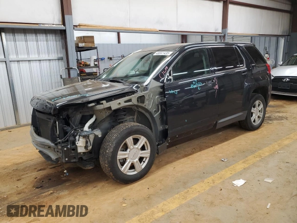 2014 GMC Terrain SLE with VIN 2GKALMEK2E6380748, listed as a Copart auction lot 48041435 with 181,156 mi miles and Salvage Title. Bid and sale history available at carsss.com. Image 1.