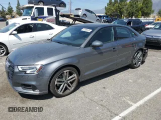 2020 Audi A3 Sedan Premium with VIN WAUAUGFF5LA104265, listed as a Copart auction lot 51688535 with 33,572 mi miles and Salvage Title. Bid and sale history available at carsss.com. Image 1.
