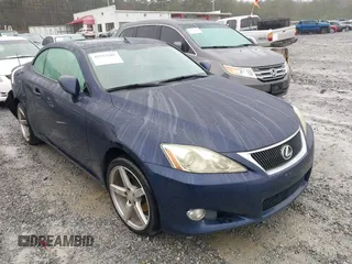2011 Lexus IS 250 C with VIN JTHFF2C25B2519424, listed as a IAAI auction lot 41523202 with 216,624 mi miles and . Bid and sale history available at DreamBid. Image 13.