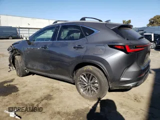 2023 Lexus NX with VIN 2T2GKCEZ8PC014161, listed as a Copart auction lot 79668094 with 17,630 mi miles and Salvage Title. Bid and sale history available at carsss.com. Image 2.