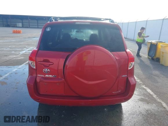 2008 Toyota RAV4 with VIN JTMBK33V086033312, listed as a IAAI auction lot 41898250 with 157,244 mi miles. Bid and sale history available at carsss.com. Image 16.