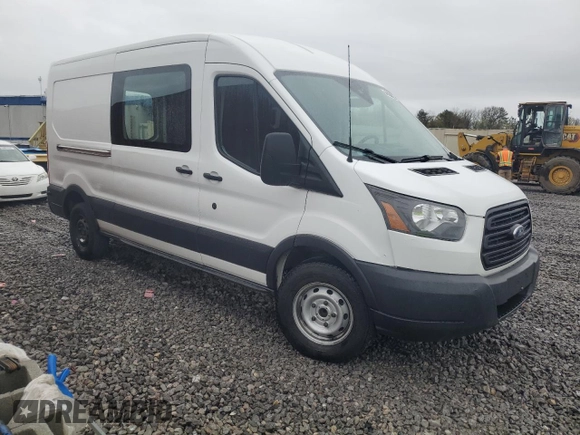 2019 Ford Transit with VIN 1FTYR2CM0KKB55948, listed as a Copart auction lot 50158005 with 158,060 mi miles and Clean Title. Bid and sale history available at carsss.com. Image 4.