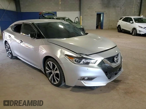 2017 Nissan Maxima Platinum with VIN 1N4AA6APXHC439724, listed as a Copart auction lot 64368725 with 110,495 mi miles and Salvage title. Bid and sale history available at DreamBid. Image 13.
