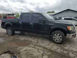 2009 Ford F-150 XL with VIN 1FTPW14V39FB07868, listed as a Copart auction lot 55608595 with 114,528 mi miles and Clean Title. Bid and sale history available at carsss.com. Image 4.