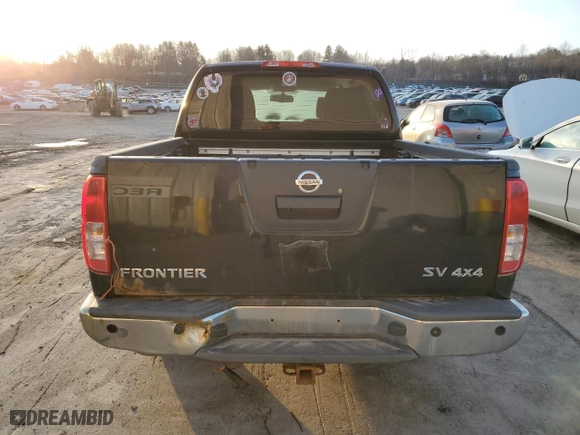 2013 Nissan Frontier SV with VIN 1N6AD0EV9DN751357, listed as a Copart auction lot 49104365 with 123,138 mi miles and Salvage Title. Bid and sale history available at carsss.com. Image 6.