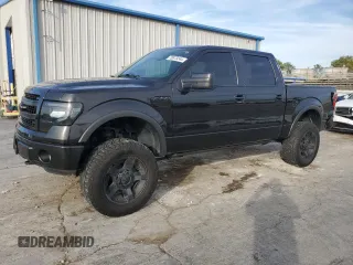 2014 Ford F-150 XL with VIN 1FTFW1EF9EKE96200, listed as a Copart auction lot 78873244 with 150,605 mi miles and Salvage Title. Bid and sale history available at carsss.com. Image 1.