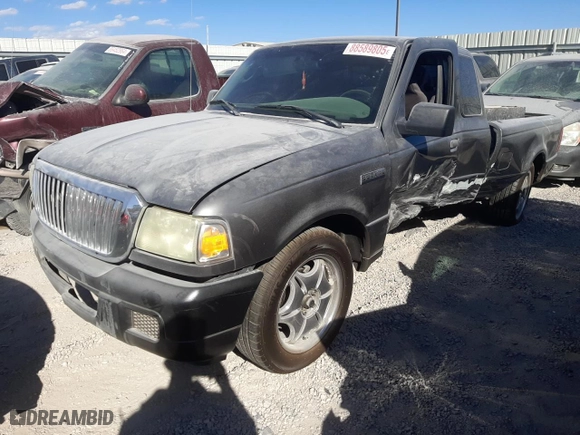 2006 Ford Ranger XL with VIN 1FTYR14D16PA20706, listed as a Copart auction lot 88589805 with 202605 miles and Non Repairable. Bid and sale history available at carsss.com. Image 1.