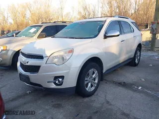 2012 Chevrolet Equinox LTZ with VIN 2GNALFEK4C1176008, listed as a IAAI auction lot 41443482 with 229,575 mi miles. Bid and sale history available at carsss.com. Image 2.