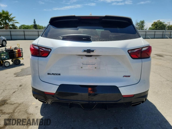 2020 Chevrolet Blazer RS with VIN 3GNKBERS4LS717851, listed as a Copart auction lot 58270685 with 23,674 mi miles and Salvage title. Bid and sale history available at DreamBid. Image 6.