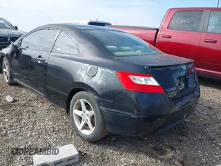 2008 Honda Civic Cpe LX with VIN 2HGFG12608H545783, listed as a IAAI auction lot 41967603 with 0 mi miles. Bid and sale history available at carsss.com. Image 3.