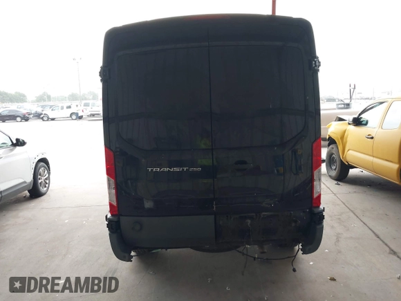2017 Ford Transit with VIN 1FTYR2CM9HKB54645, listed as a IAAI auction lot 42077322 with 130,590 mi miles. Bid and sale history available at carsss.com. Image 15.
