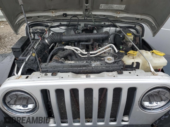2004 Jeep Wrangler X with VIN 1J4FA39S24P714961, listed as a Copart auction lot 57871235 with 123,164 mi miles and Clean title. Bid and sale history available at DreamBid. Image 11.