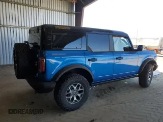 2025 Ford Bronco Badlands с VIN 1FMEE9BP6SLA68497, выставлен на аукционе Copart как лот 57656665 с пробегом Не указан миль и Списание • Salvage title. История ставок и продаж доступна на DreamBid. Изображение 3.