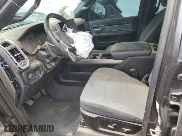 2022 Ram 2500 Big Horn with VIN 3C6UR5DL4NG263157, listed as a Copart auction lot 86673634 with 38,541 mi miles and Salvage Title. Bid and sale history available at carsss.com. Image 7.