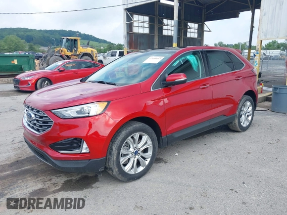 2022 Ford Edge Titanium with VIN 2FMPK4K94NBA43561, listed as a IAAI auction lot 42445617 with 44,029 mi miles and . Bid and sale history available at DreamBid. Image 17.
