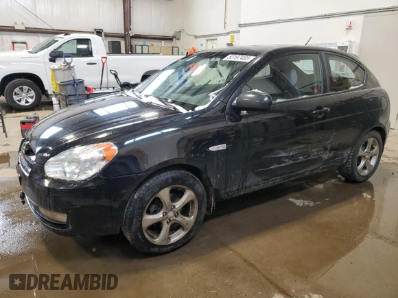 2011 Hyundai Accent L with VIN KMHCN3BCXBU204271, listed as a Copart auction lot 50197485 with 295,658 mi miles and Salvage Title. Bid and sale history available at carsss.com. Image 1.