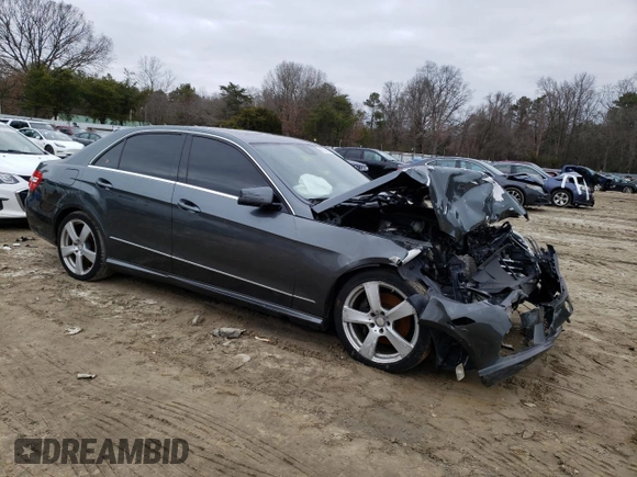 2011 Mercedes-Benz E 350 Luxury with VIN WDDHF8HB9BA454708, listed as a Copart auction lot 40143184 with 168,990 mi miles and Salvage Title. Bid and sale history available at DreamBid. Image 4.