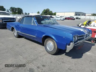 1966 Oldsmobile Cutlass z VIN 338676M160988, wystawiony jako Copart lot #59739805 z przebiegiem 40 906 mil mil oraz Czysty tytuł • Clean title. Historia ofert i sprzedaży dostępna na DreamBid. Obrazek 4.