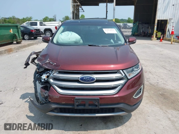 2016 Ford Edge SEL z VIN 2FMPK4J82GBB00481, wystawiony jako IAAI lot #42414912 z przebiegiem 159 671 mil mil oraz . Historia ofert i sprzedaży dostępna na DreamBid. Obrazek 13.