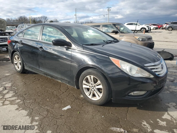 2013 Hyundai Sonata GLS with VIN 5NPEB4AC3DH677665, listed as a Copart auction lot 86100064 with 241,862 mi miles and Salvage Title. Bid and sale history available at carsss.com. Image 4.