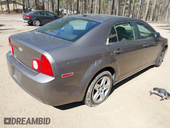 2011 Chevrolet Malibu 1LS with VIN 1G1ZB5E19BF128049, listed as a IAAI auction lot 41843769 with Not Provided miles and . Bid and sale history available at DreamBid. Image 4.