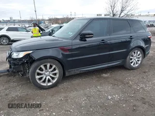 2015 Land Rover Range Rover Sport HSE with VIN SALWR2VF6FA621599, listed as a IAAI auction lot 41804273 with 9,976 mi miles. Bid and sale history available at carsss.com. Image 2.