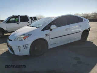 2013 Toyota Prius One with VIN JTDKN3DU3D5700869, listed as a Copart auction lot 50425165 with 80,489 mi miles and Salvage Title. Bid and sale history available at carsss.com. Image 1.