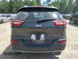 2016 Jeep Cherokee Limited with VIN 1C4PJLDS6GW176941, listed as a Copart auction lot 56754985 with 90,974 mi miles and Salvage title. Bid and sale history available at DreamBid. Image 6.