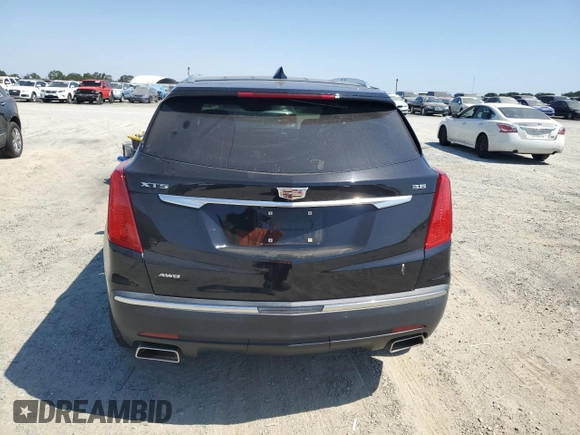 2019 Cadillac XT5 Luxury AWD with VIN 1GYKNDRS9KZ287367, listed as a Copart auction lot 59782755 with 44,407 mi miles and Salvage title. Bid and sale history available at DreamBid. Image 6.