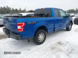 2018 Ford F-150 XL with VIN 1FTEX1EBXJKF17443, listed as a IAAI auction lot 41448484 with 132,118 mi miles and . Bid and sale history available at DreamBid. Image 4.