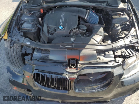 2012 BMW 3 Series 335i xDrive with VIN WBAKF9C52CE859145, listed as a Copart auction lot 59012885 with 80,023 mi miles and Salvage title. Bid and sale history available at DreamBid. Image 11.