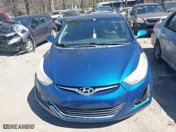 2016 Hyundai Elantra SE with VIN KMHDH4AE4GU606430, listed as a IAAI auction lot 41835376 with 156,827 mi miles. Bid and sale history available at carsss.com. Image 12.