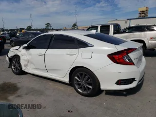 2021 Honda Civic Sedan EX with VIN 19XFC1F39ME012816, listed as a Copart auction lot 74093434 with 0 mi miles and Salvage Title. Bid and sale history available at carsss.com. Image 2.