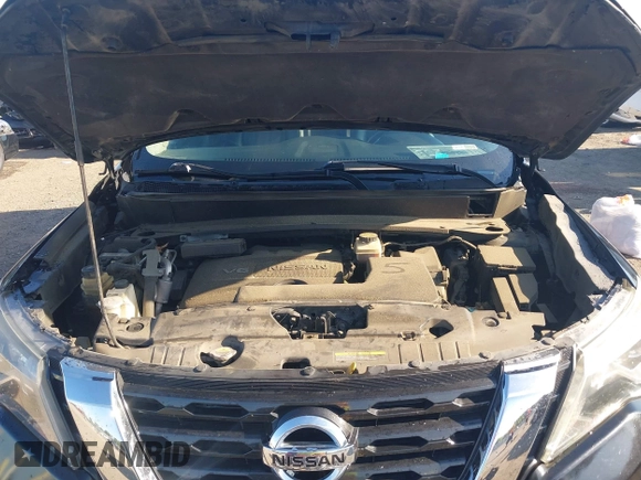 2017 Nissan Pathfinder SV z VIN 5N1DR2MM3HC611338, wystawiony jako IAAI lot #42194564 z przebiegiem 105 158 mil mil oraz . Historia ofert i sprzedaży dostępna na DreamBid. Obrazek 10.