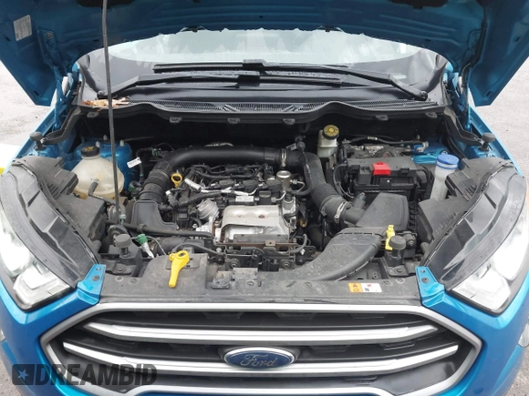 2019 Ford EcoSport SE with VIN MAJ3S2GE1KC271712, listed as a IAAI auction lot 41710339 with 74,540 mi miles and . Bid and sale history available at DreamBid. Image 10.