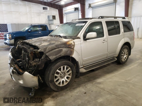 2010 Nissan Pathfinder LE with VIN 5N1AR1NB2AC612478, listed as a Copart auction lot 61053515 with Not provided miles and Non repairable. Bid and sale history available at DreamBid. Image 1.