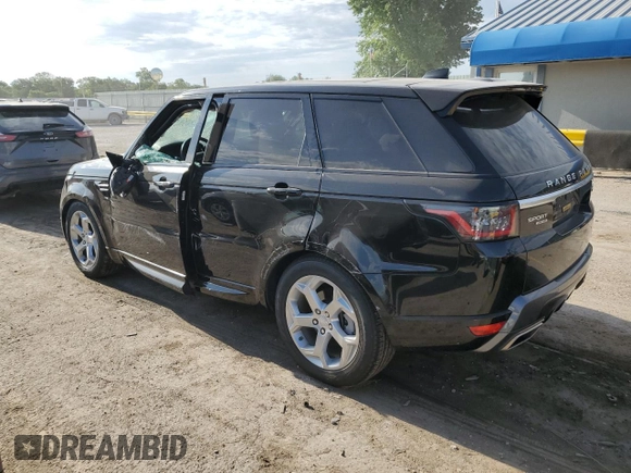 2018 Land Rover Range Rover Sport HSE z VIN SALWR2RK9JA181782, wystawiony jako Copart lot #57911275 z przebiegiem 46 125 mil mil oraz Szkoda całkowita • Salvage title. Historia ofert i sprzedaży dostępna na DreamBid. Obrazek 2.
