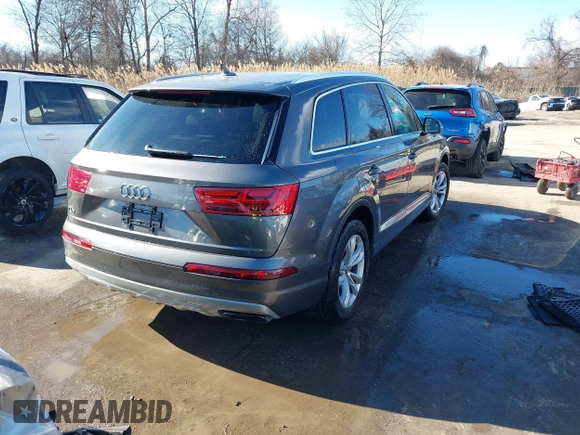 2019 Audi Q7 Premium Plus z VIN WA1LAAF75KD009898, wystawiony jako IAAI lot #41440668 z przebiegiem 56 525 mil mil oraz . Historia ofert i sprzedaży dostępna na DreamBid. Obrazek 4.